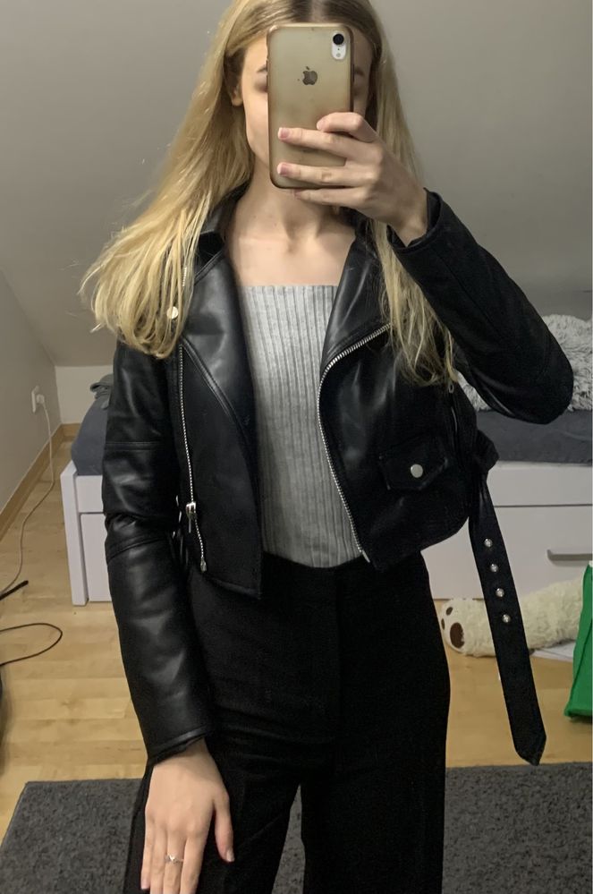 Szara bluzka z H&M