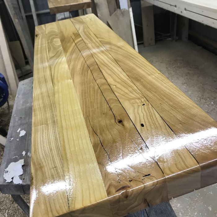 Parapet drewniany