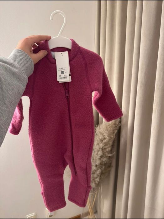 Nowy kombinezon cubus z wełny merino