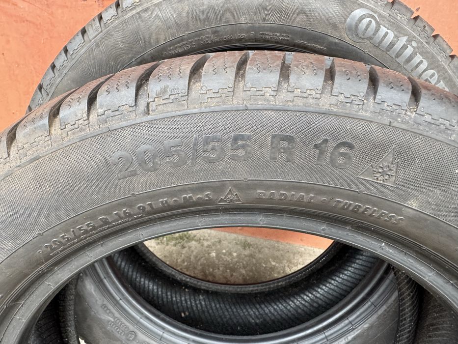 Шини 205/55/R16 CONTINENTAL WinterContact TS830P 7.5мм