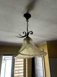 Lampa - żółty klosz