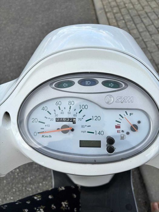 Scooter Sym Fiddle III 125cc – 2017 – Apenas 7.700 km