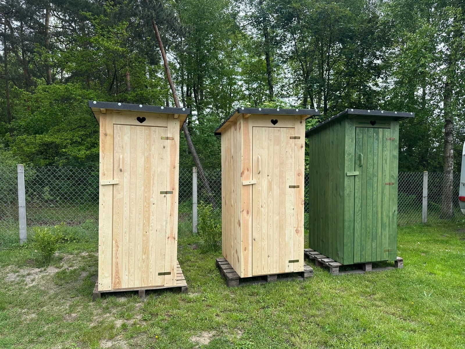 Toaleta drewniana przenośna WC szalet kibel toy toy