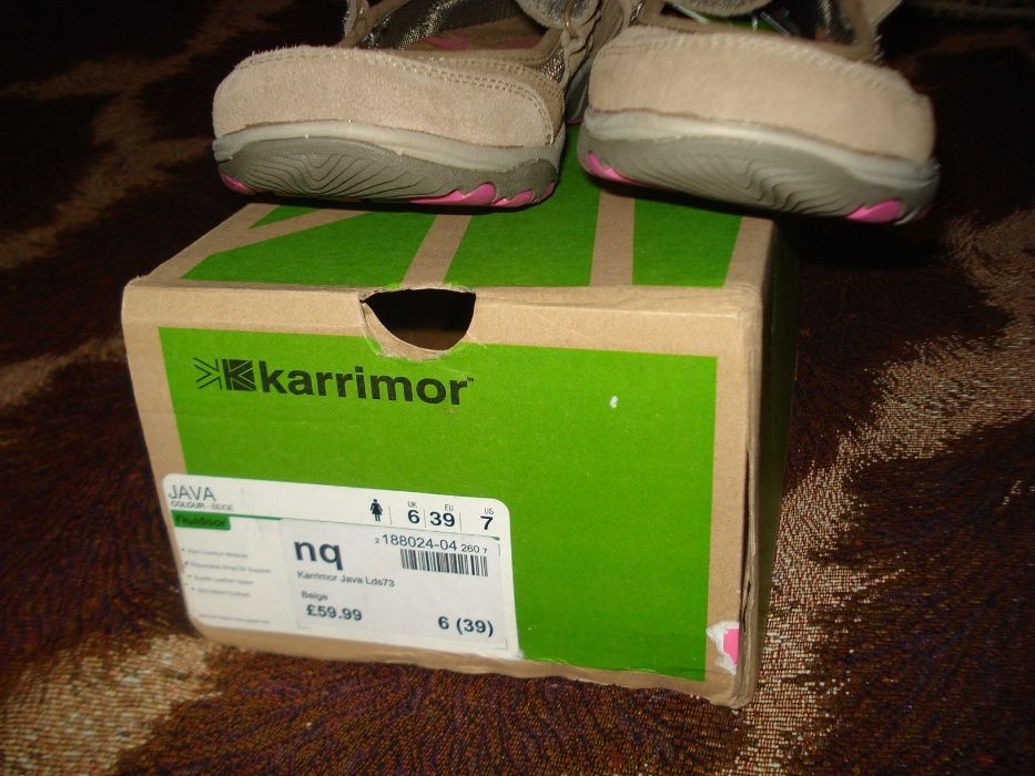 Karrimor Java Ladies Walking Shoes/ Женские прогулочные туфли Karrimor