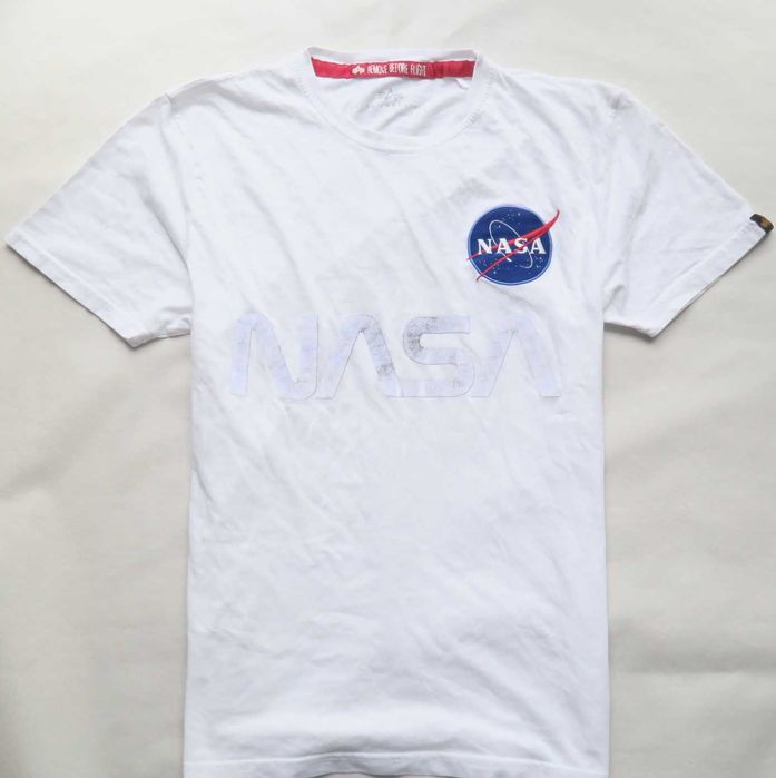 Alpha industries koszulka NASA t-shirt M