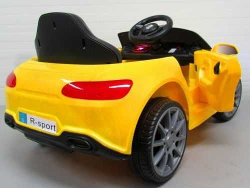 Auto na akumulator Autko dla dzieci CABRIO żółte Samochód Pojazd RATY!