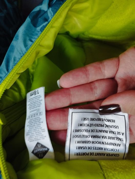Dwa kombinezony jesienno-zimowe r. 86 (18m) BLIŹNIAKI