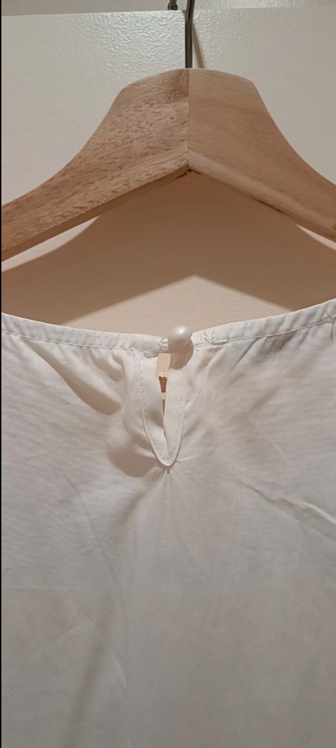 Vestido senhora branco algodão