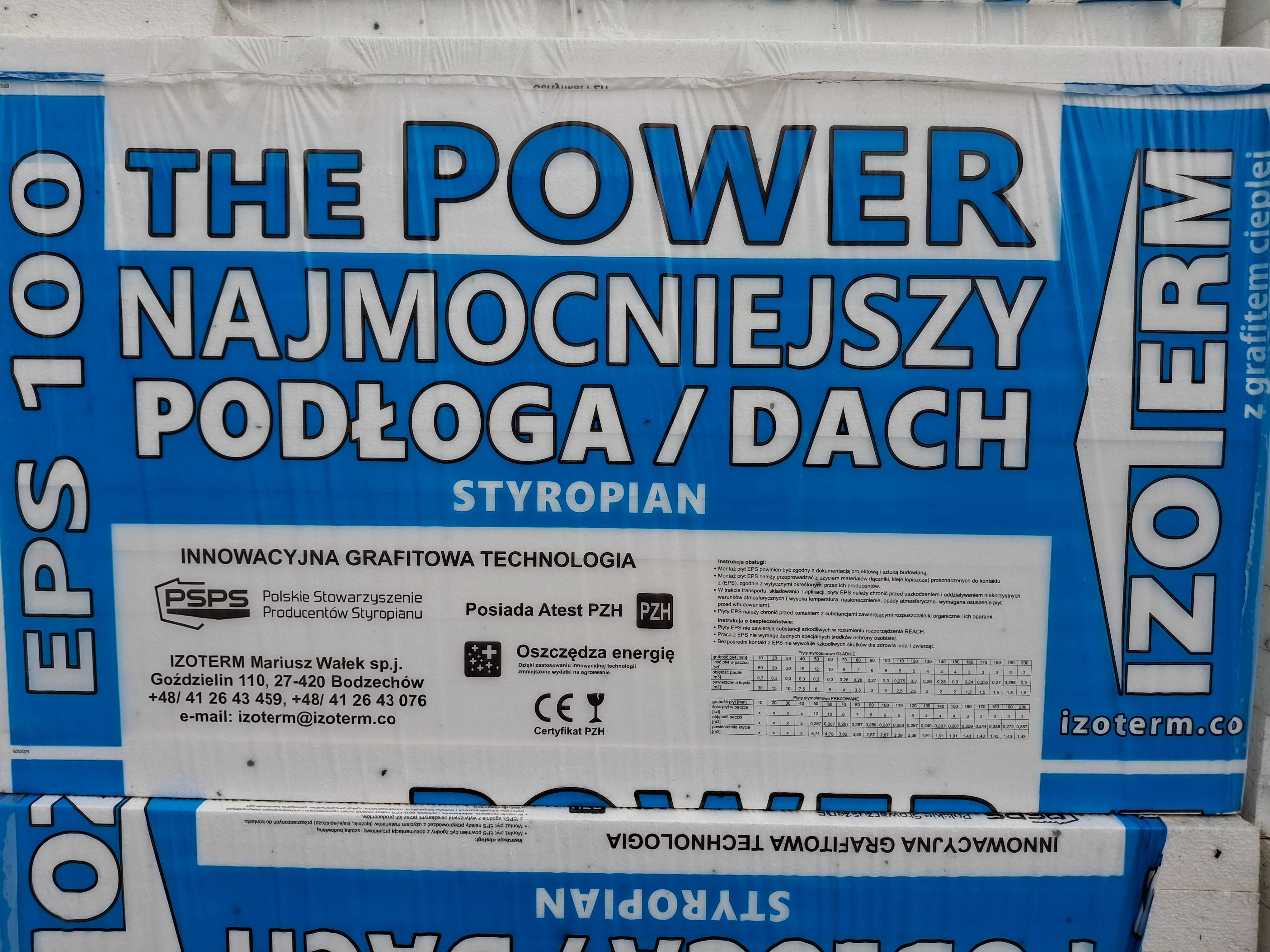 Styropian fasada, podłoga atrakcyjne ceny