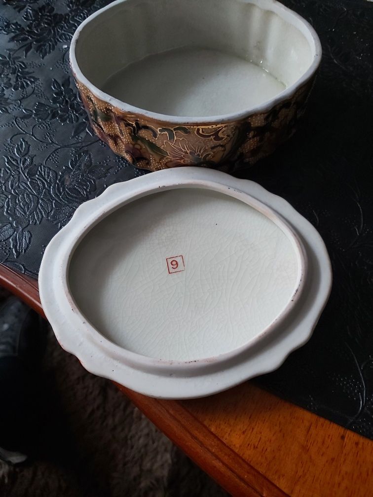 Stara japońska ceramika sygnowana