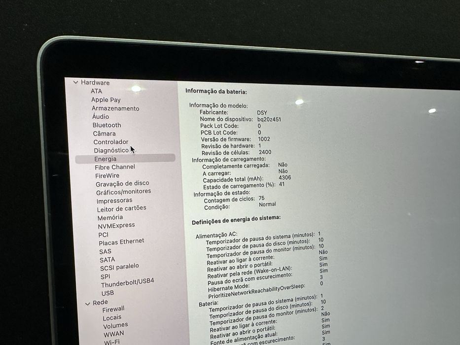 Macbook Pro 2019 *75 Ciclos*