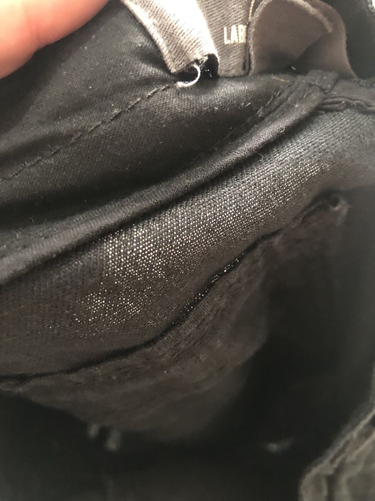 100% лён H&M Basic Pants (M) 32 размер штаны брюки на утяжках мужские