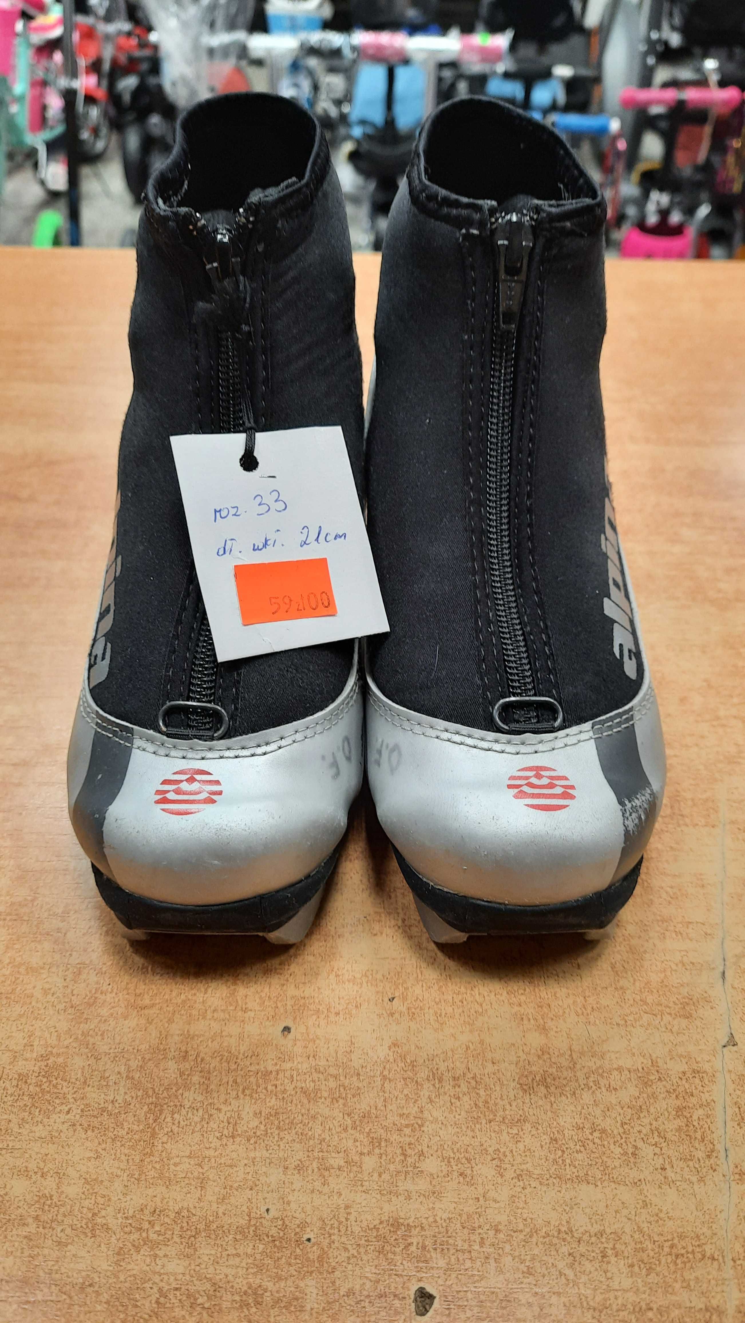 Buty do nart biegowych ALPINA ( rozmiar 33 )