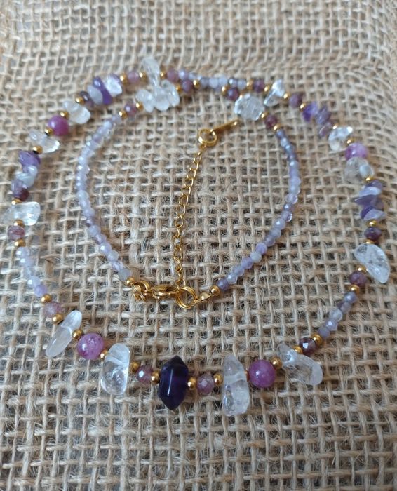 Naszyjnik z kamieni naturalnych