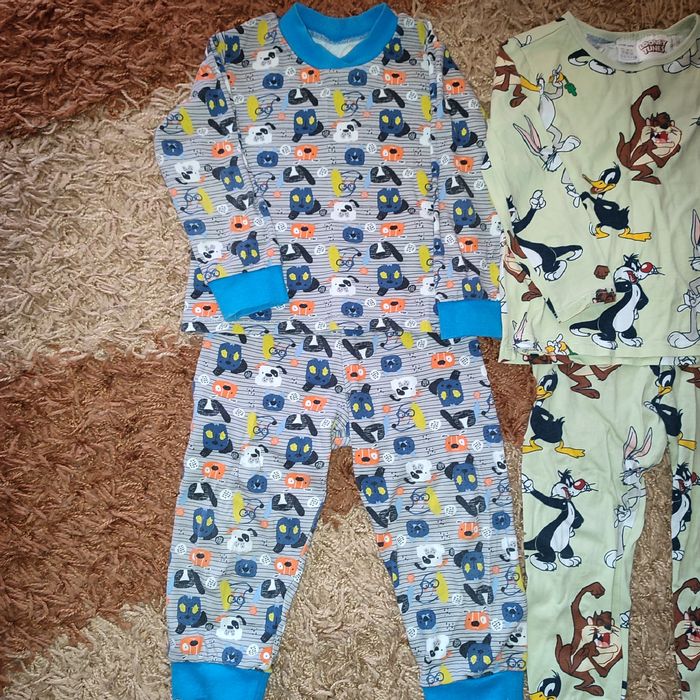 Пижамы трикотажные 2-3 года (92-98)