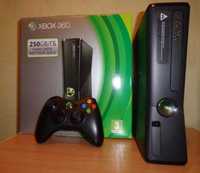 Xbox 360 Slim+250GB+Игры-Гарантия!!!