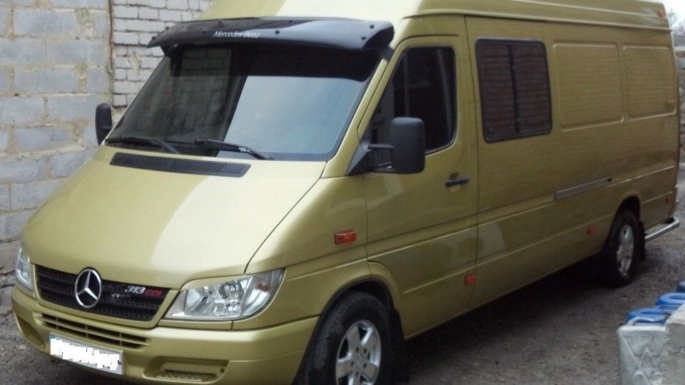 Солнце защитный козырёк для Mercedes Sprinter Кенгурятник Пороги Обвес