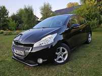 Peugeot 208 1,6HDI, najwyższa wersja, oryginalny niski przebieg, spalanie 4,6l