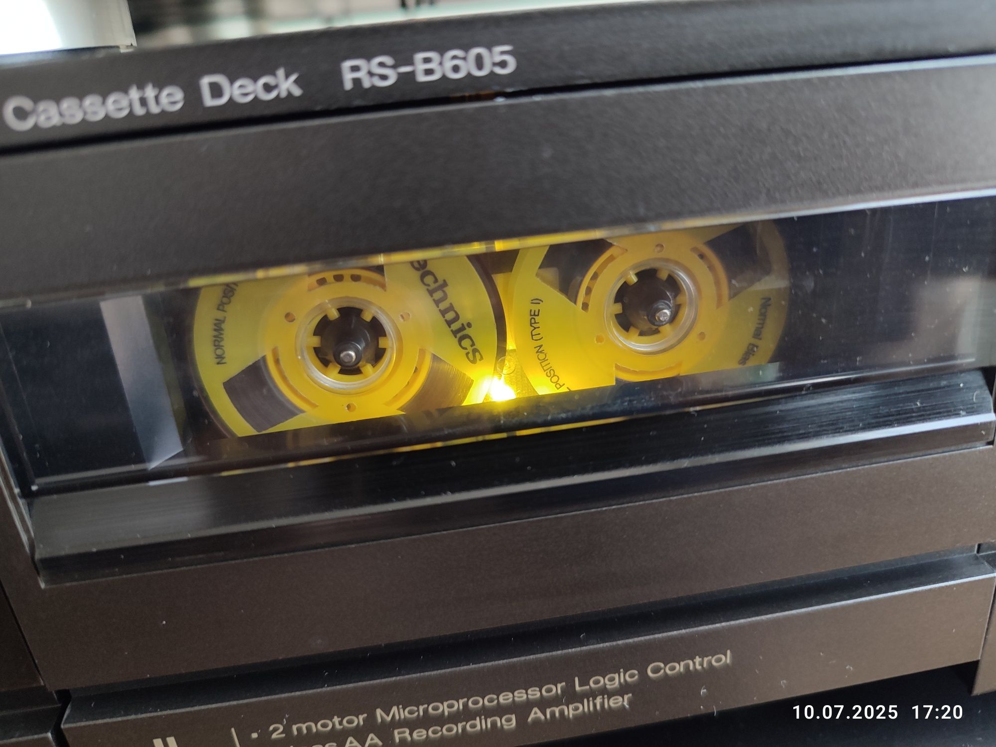 Wieża Technics wzmacniacz deck CD radio przewody pilot polecam