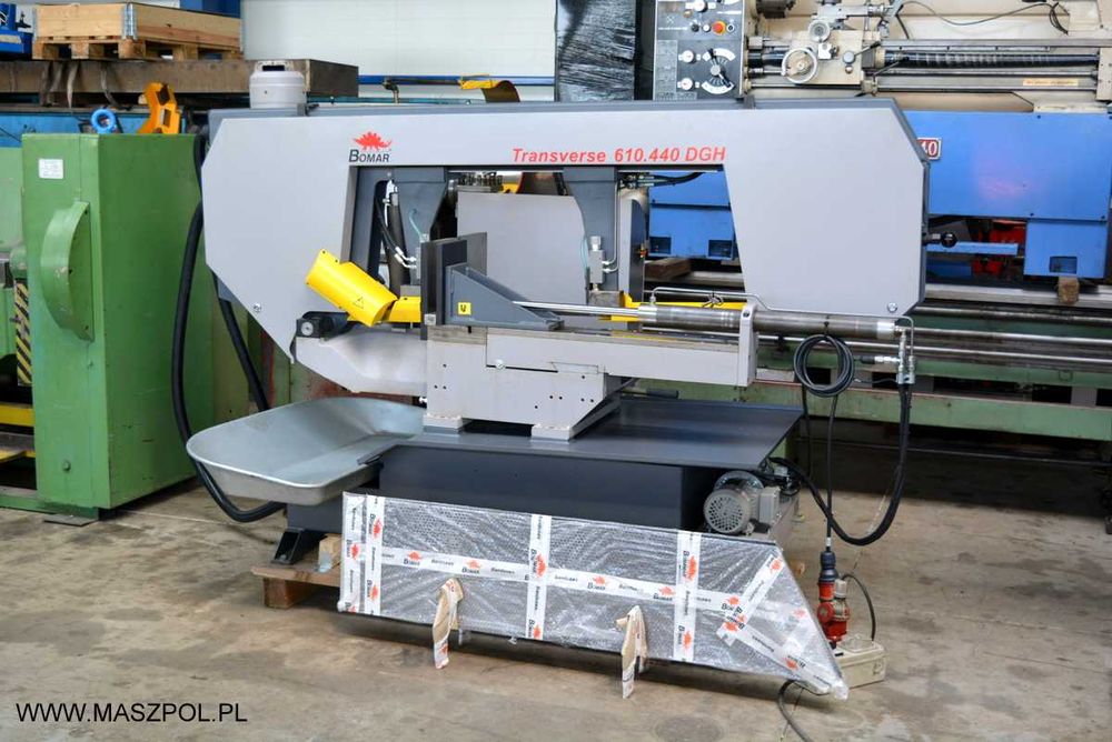 Przecinarka taśmowa BOMAR Transverse 610.440 DGH NOWA NIEUŻYWANA .FILM