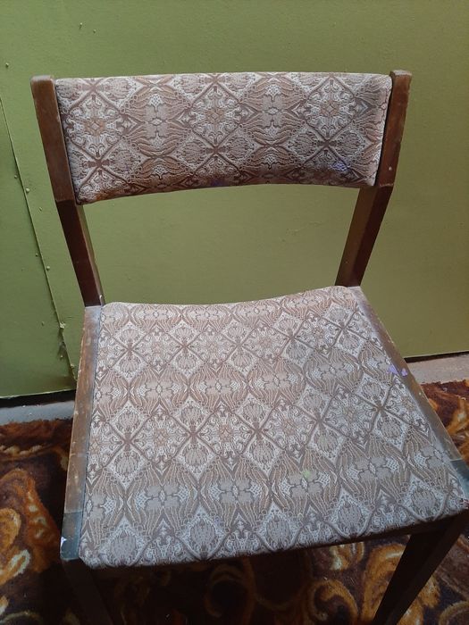 Krzesło vintage z czasów PRL