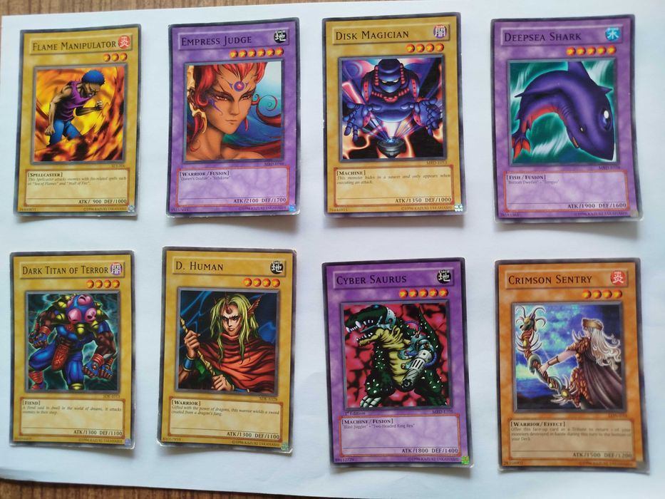 Cartas Yu-Gi-Oh M 2