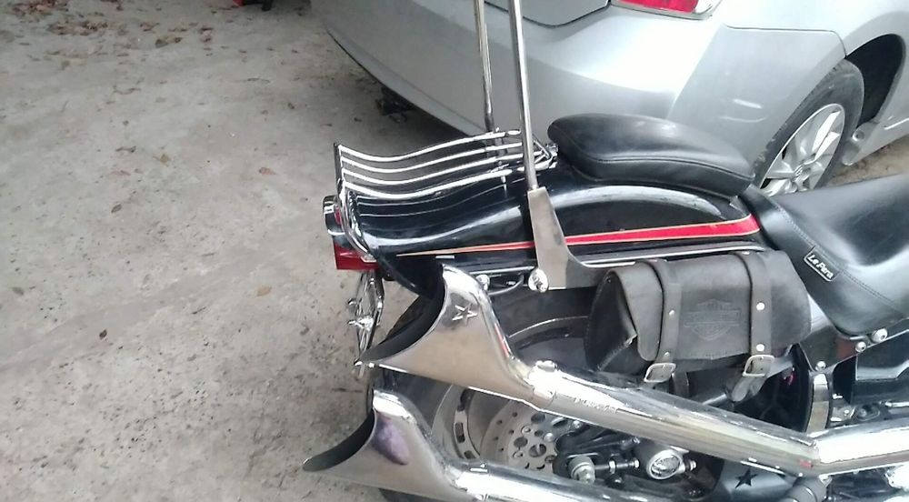 Багажник на заднее крыло Harley Davidson softail