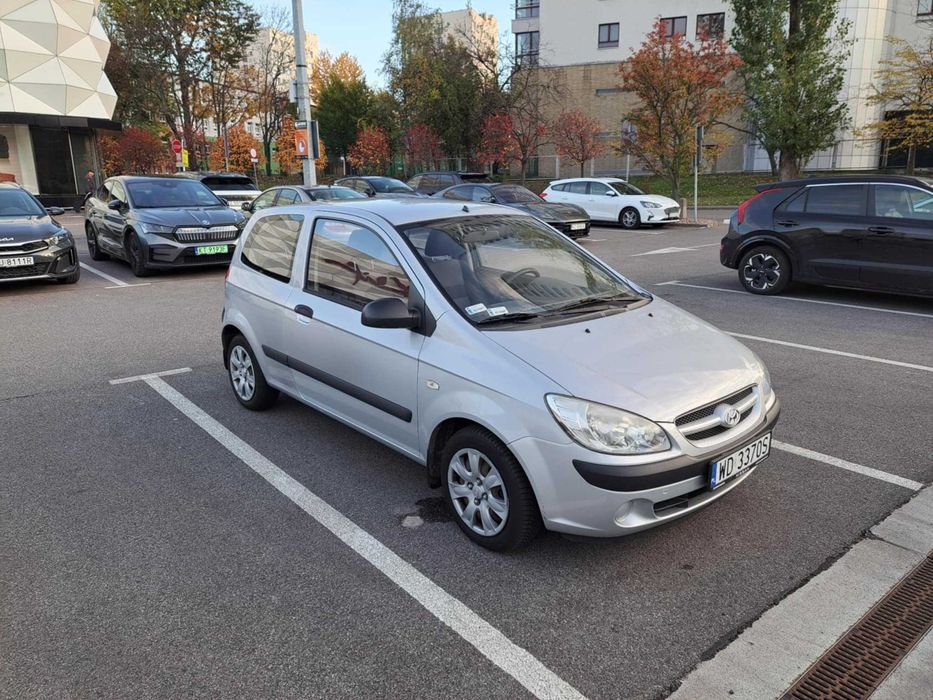 Hyundai Getz 2008 - mały przebieg, świetny stan, przegląd do 09.2026