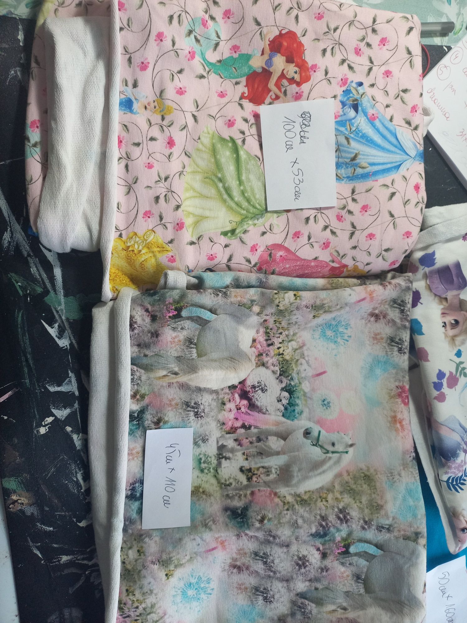 Materiały do szycia dzianina dresówka pętelka