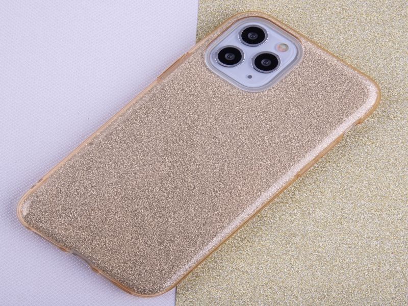 Etui Shining do Samsung Galaxy A56 Gold