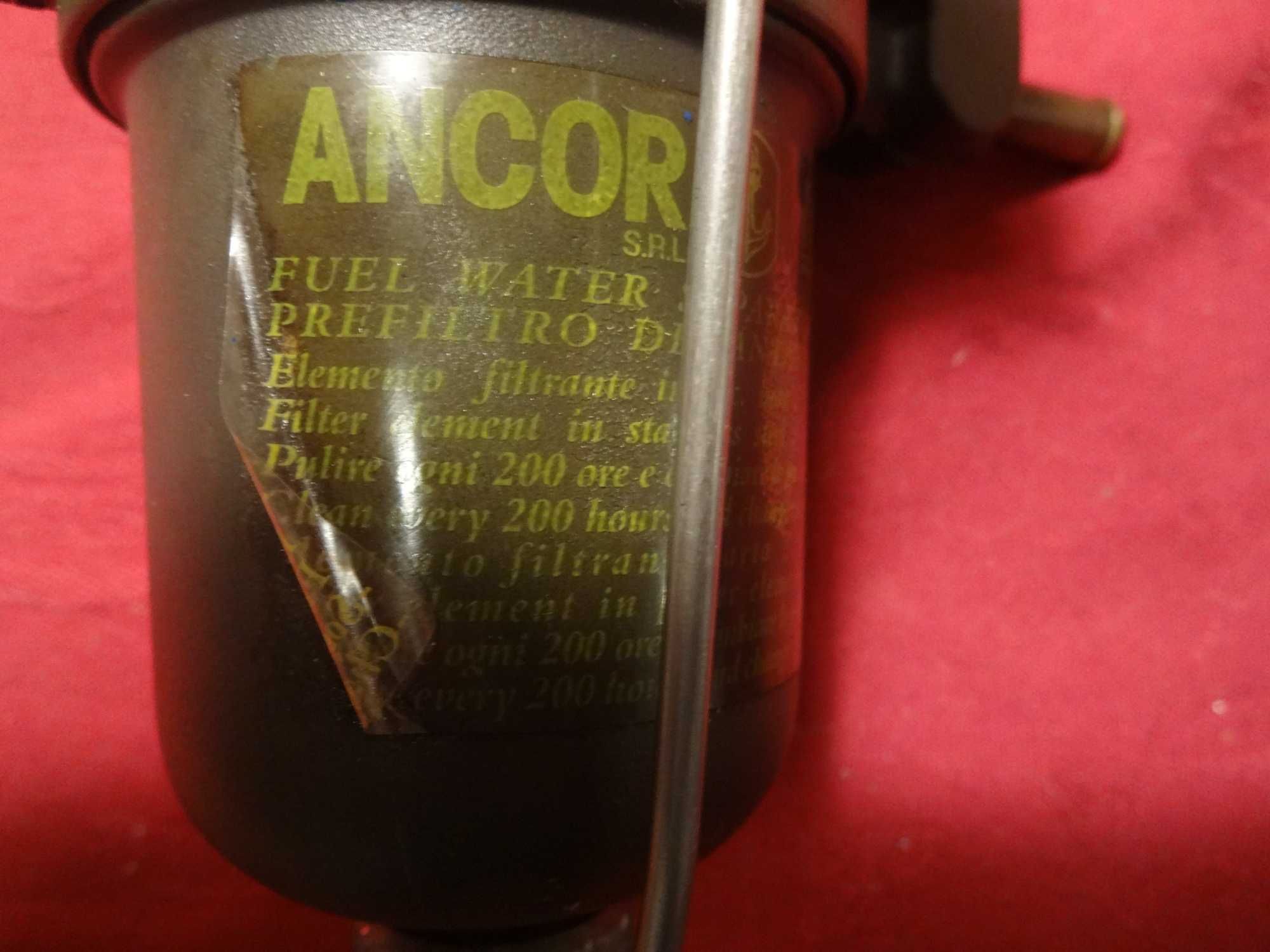 decantador de combustivel da ancor (pré filtro) para barco