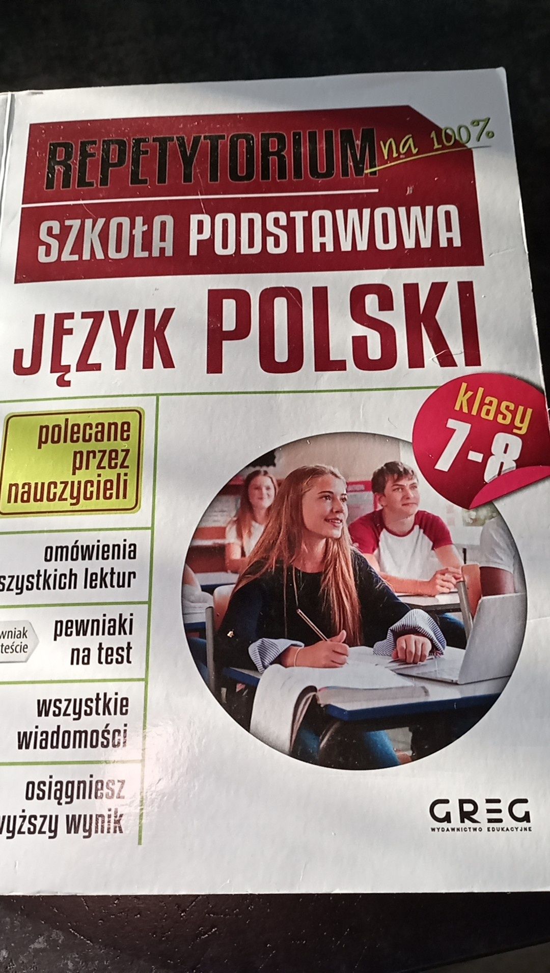 Repetytorium z języka polskiego klasa 7-8