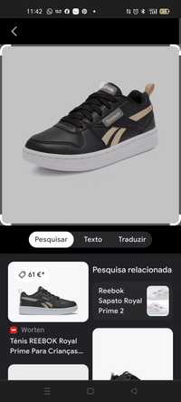 Vendo sapatilhas Reebok