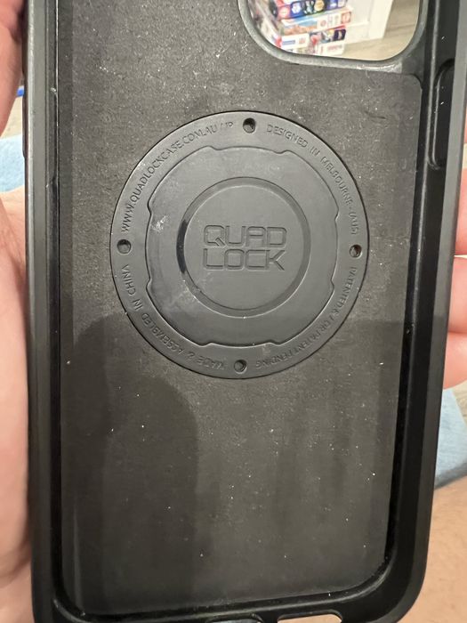 Suporte Quadlock com sistema de amortecimento