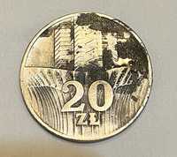 Moneta 20 zl kolekcjonerska z 1973 roku