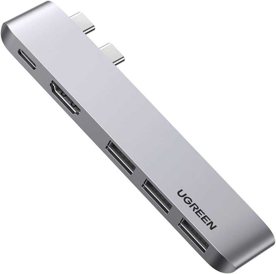 Stacja dokująca / Adapter 7 w 2 UGREEN CM356 Hub USB-C Apple MacBook
