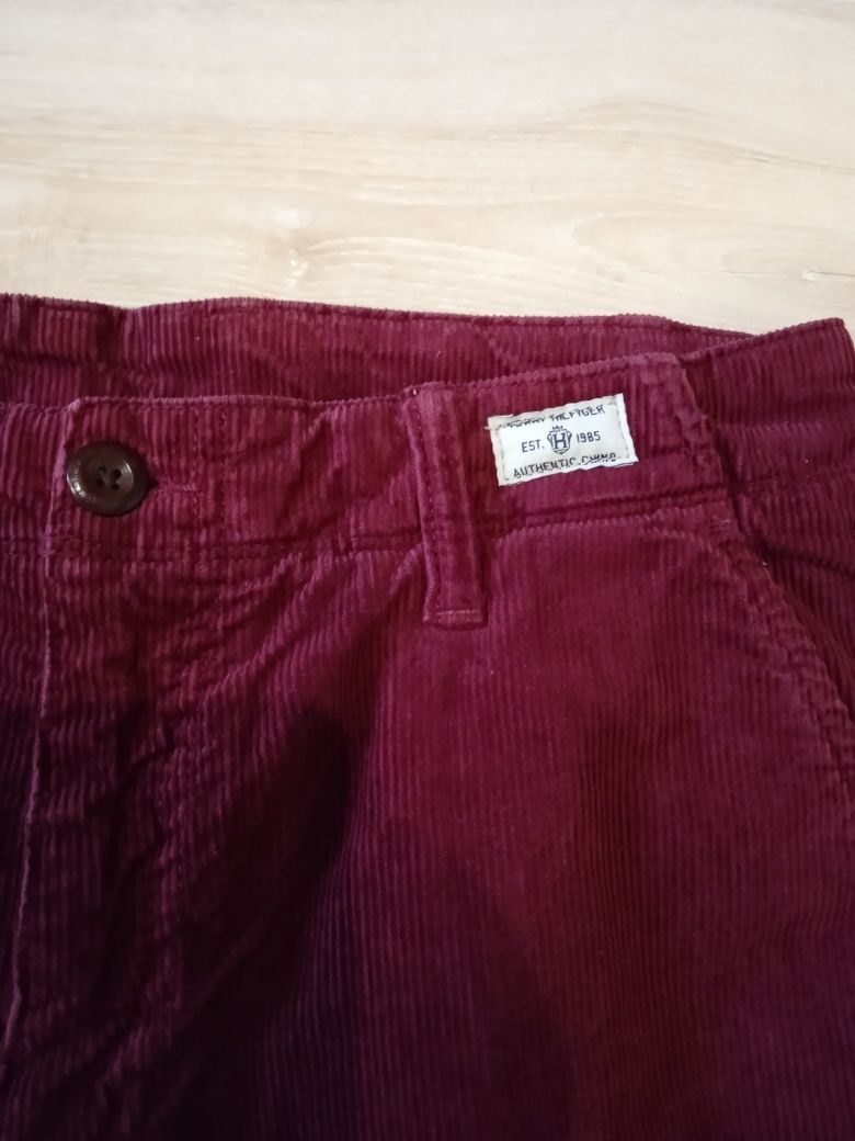 Spodnie męskie sztruks Tommy Hilfiger rozm.31/30 M