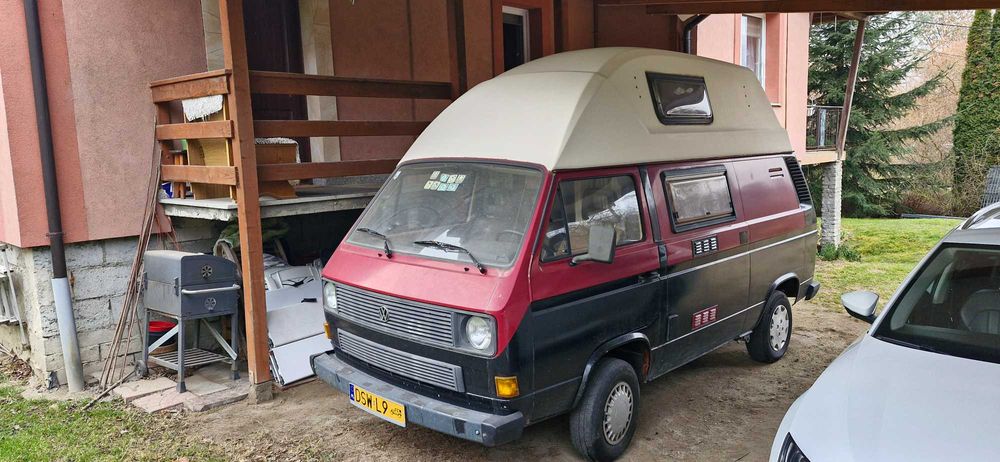 Vw t3 camper 1.9 boxer sprzedam lub zamienię na łódź wedkarska