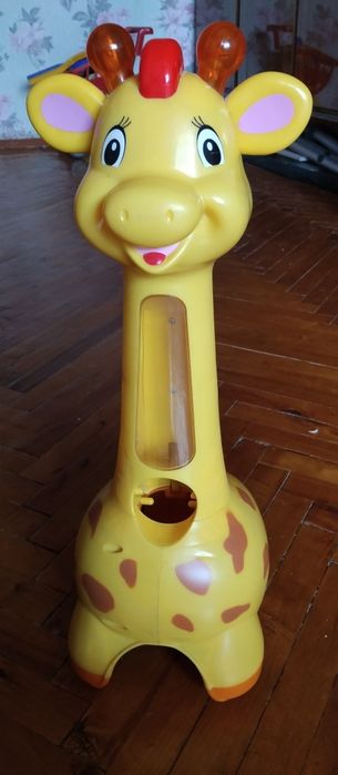Іграшка-каталка жираф