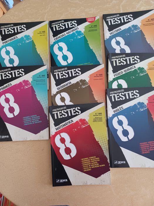 Preparar os Testes - 8.º Ano ( NOVOS)
