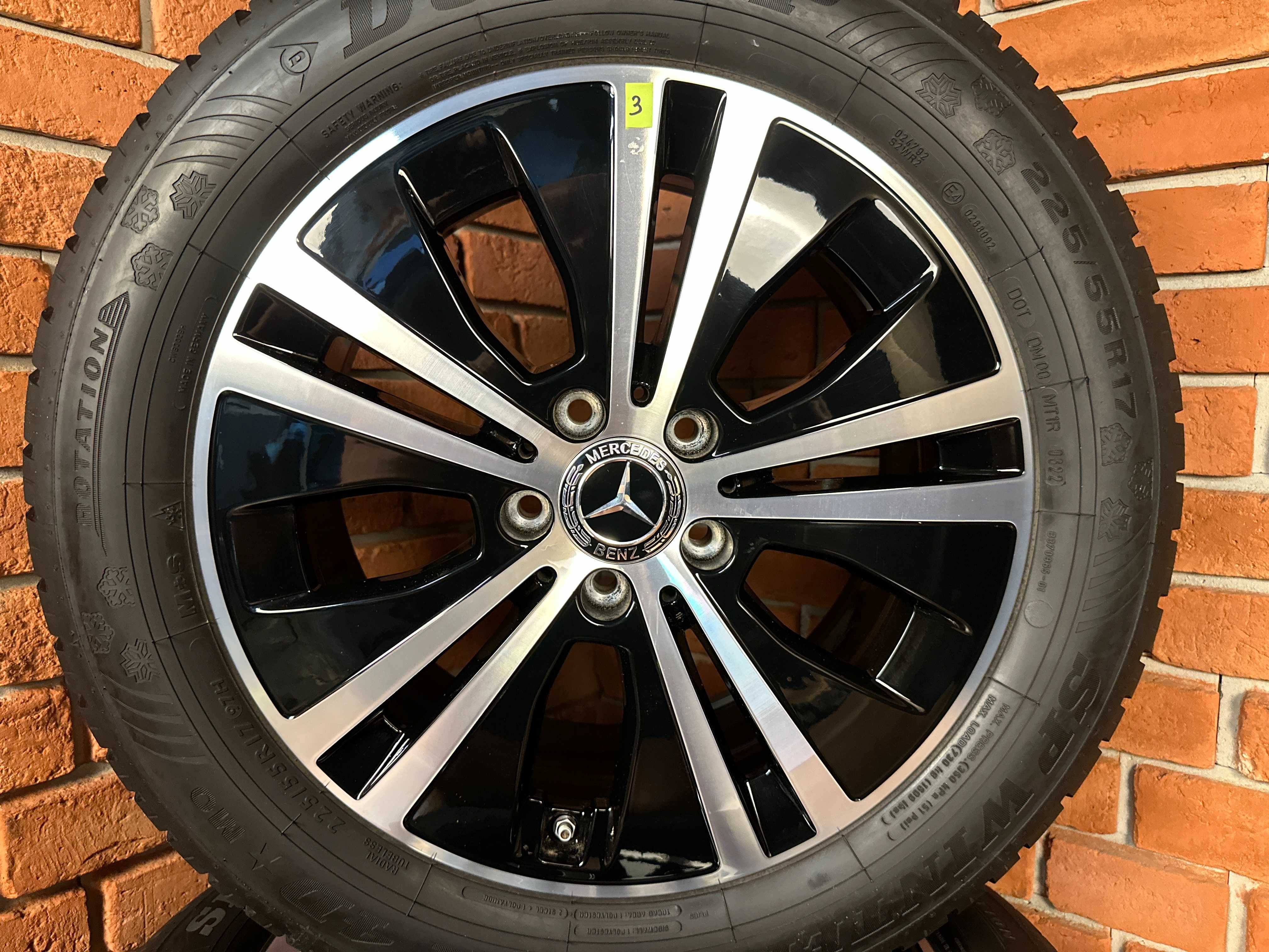 Koła Felgi 17 5x112 Mercedes E-Klasa W213 V-Klasa W447 Dunlop 2022