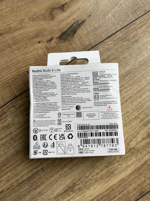 Nowe sluchawki redmi buds 6 lite z ANC xiaomi