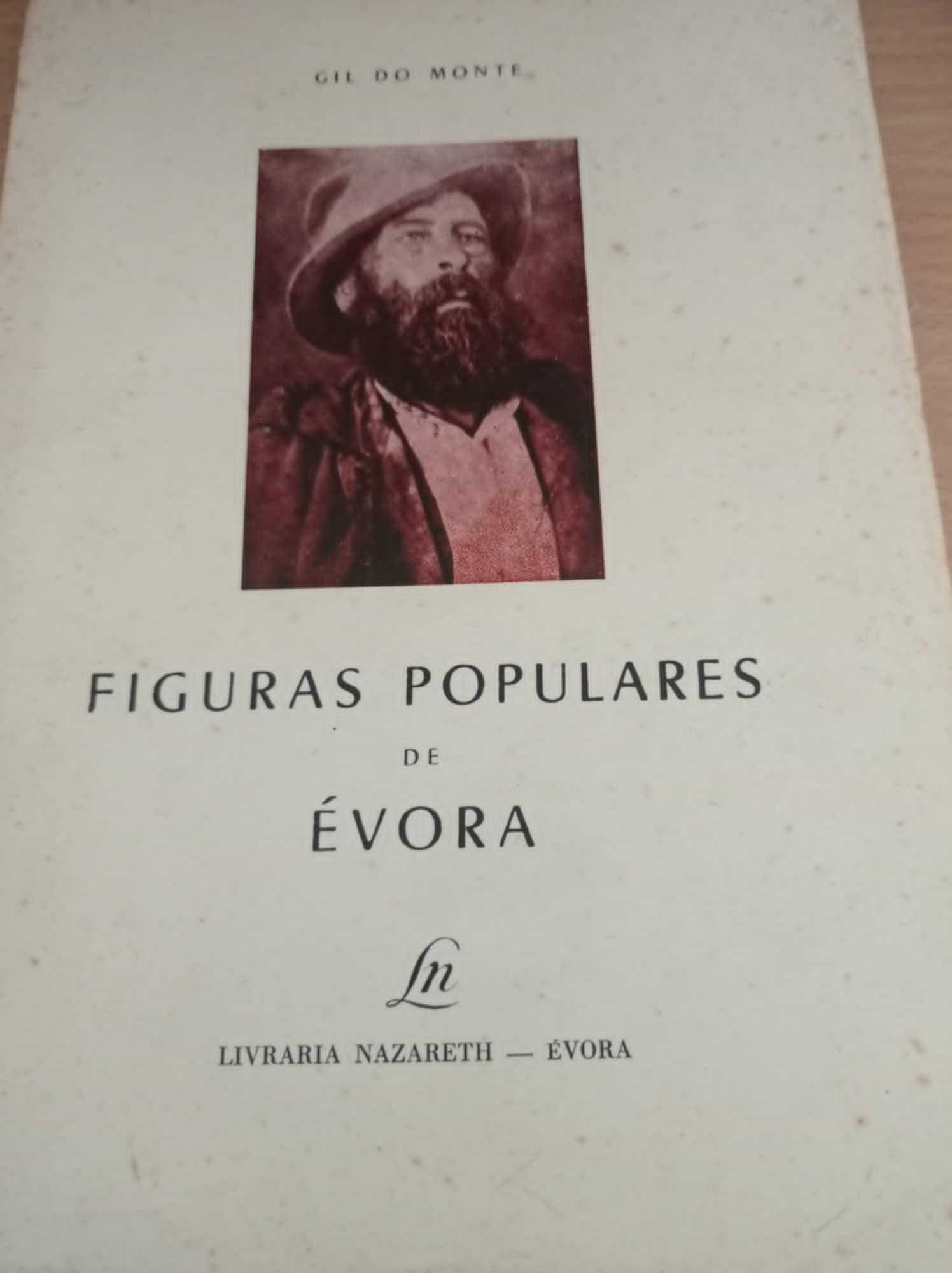 vendo livro figuras populares de Évora
