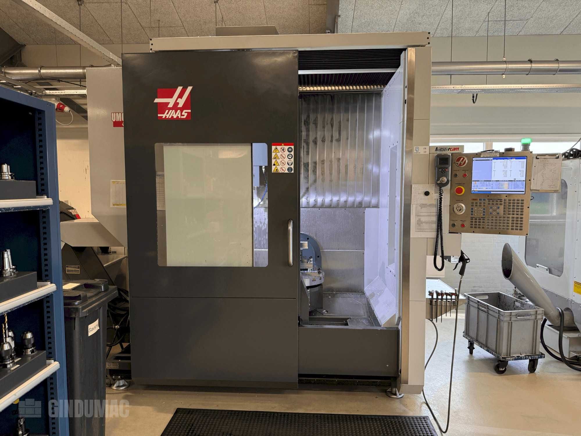 Centrum obróbcze HAAS UMC-750 – 5 osi, 15 000 obr./min, 2017