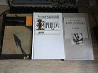 Ryszard Kapuściński zestaw trzech książek