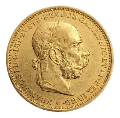 Złota moneta Austria - 20 Koron - 1893 - Franciszek Józef I