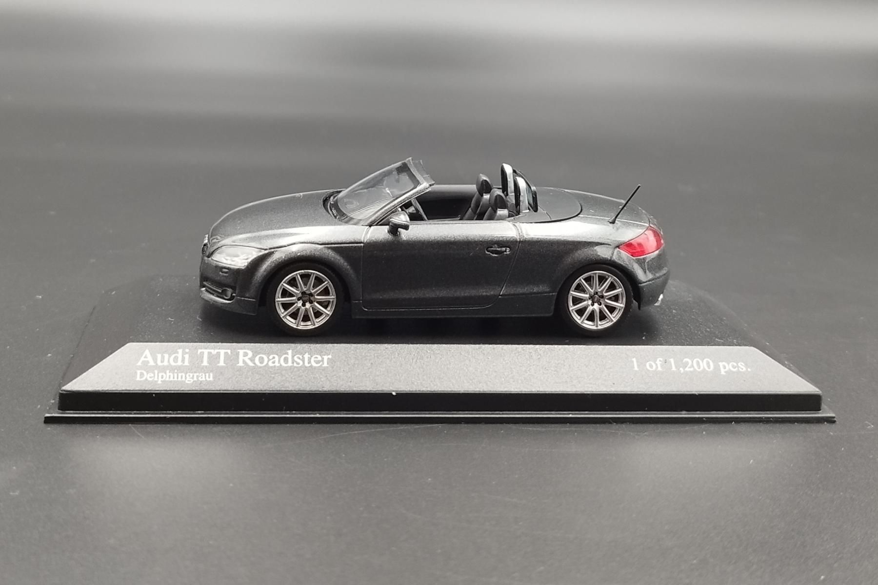 1:43 Audi TT Roadster Grey Metallic Minichamps