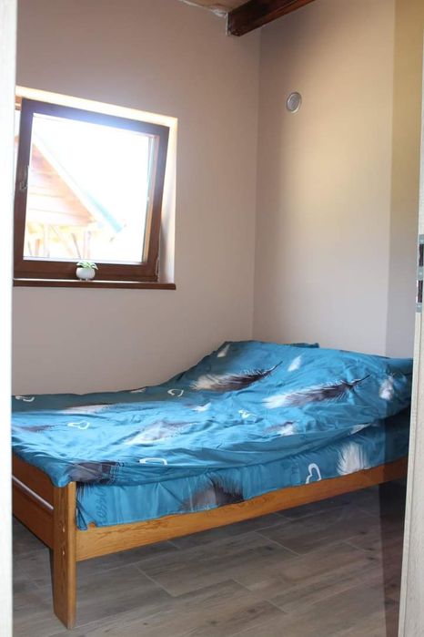 Sylwester domek 6 osobowy z kominkiem nad jeziorem Świętne, basen