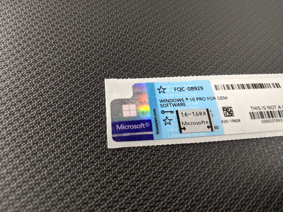 Windows 10/11 pro OEM стикер ключ лицензия наклейка