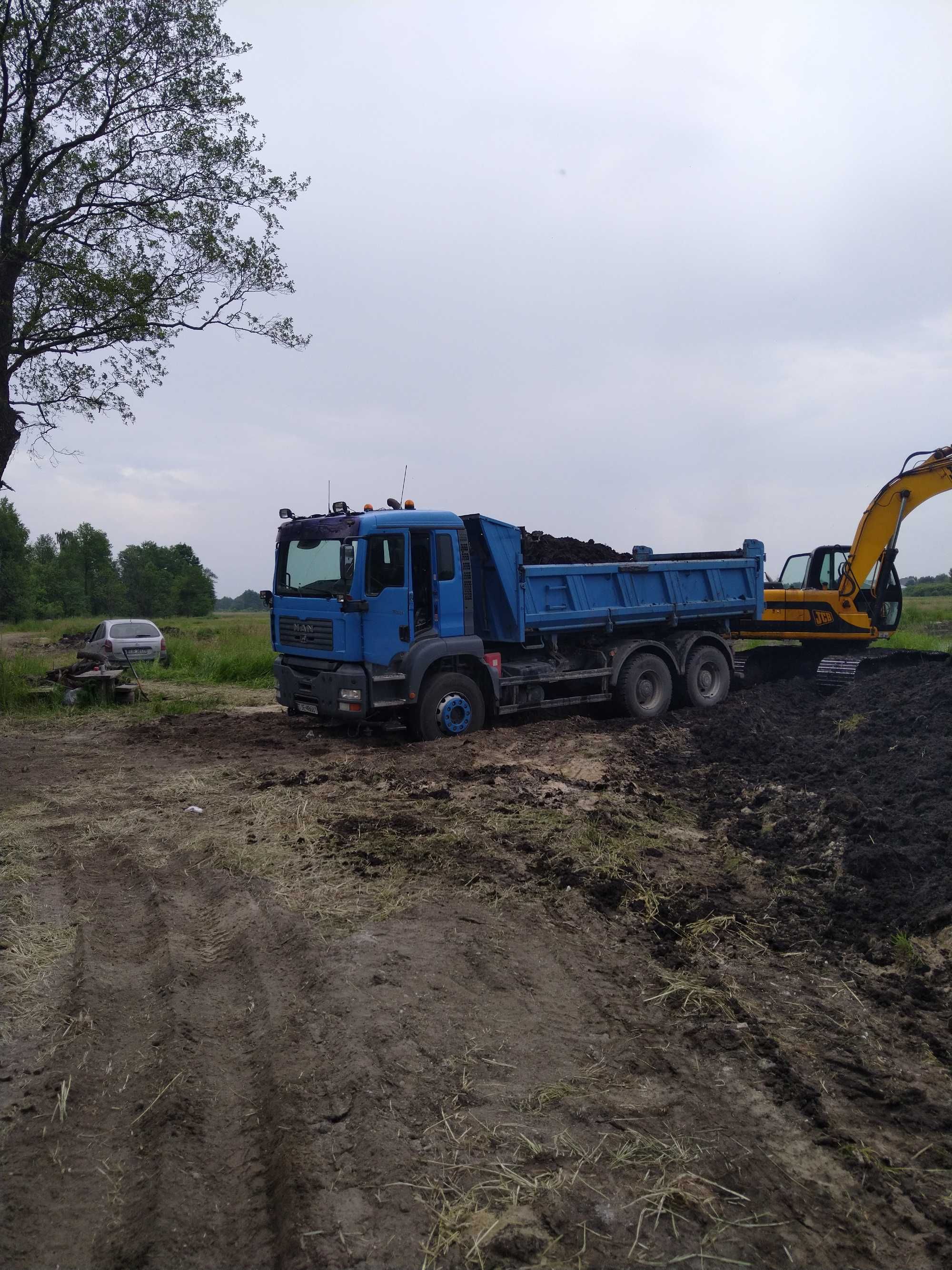 Usługi Sprzętowe,koparką, Wywrotką,Transport piachu,Kruszyw,Wyburzenia